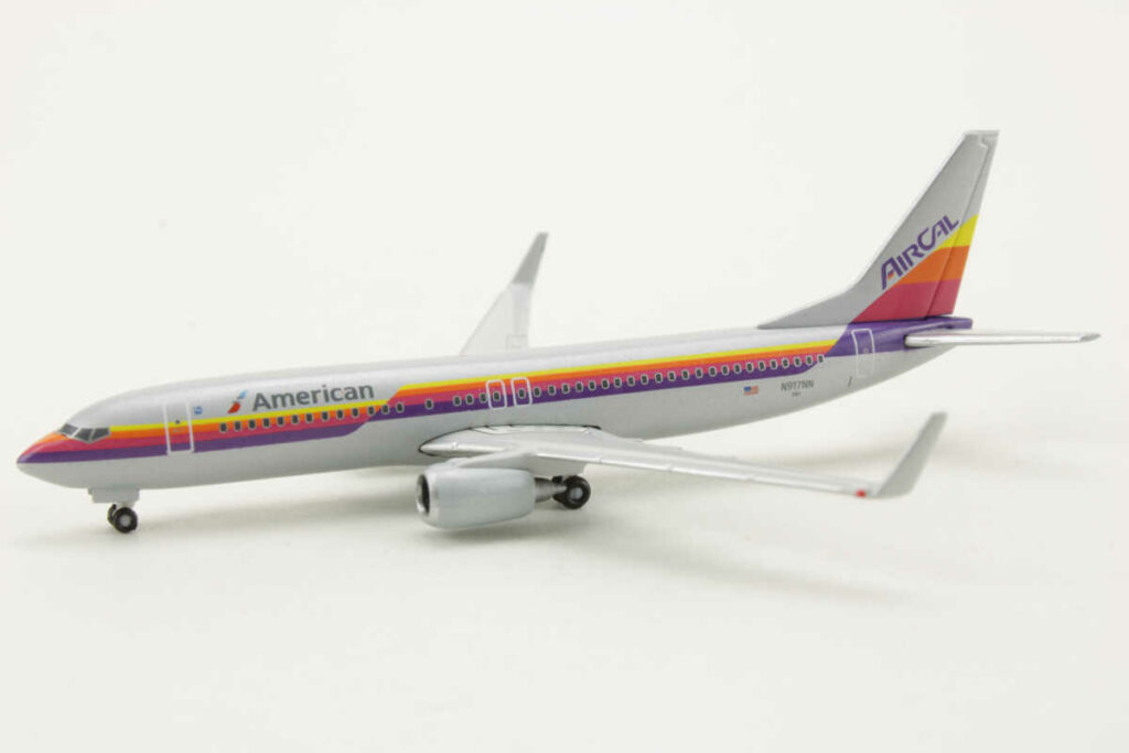 Boeing 737 800 American Airlines Air Cal Heritage Livery N917NN Herpa