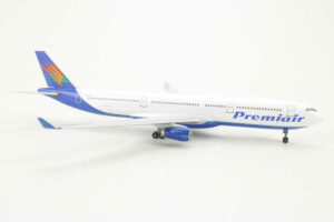 Alternative view of Airbus A330-300 Premiair OY-VKH Herpa 560535 1:400