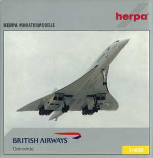 Concorde British Airways G-BOAA Herpa 561235 1:400