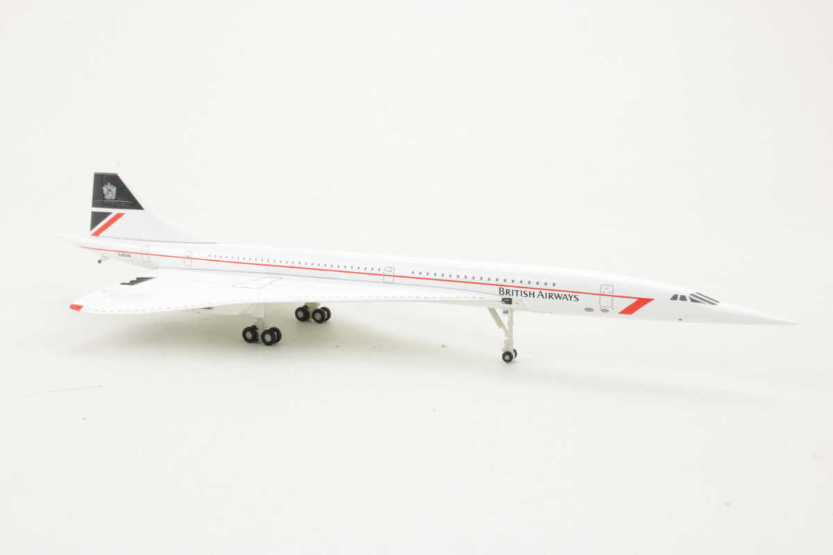 Concorde British Airways G-BOAE Herpa 561808 1:400 – Bild 2