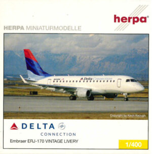 Embraer ERJ-170 Delta Connection vintage livery N855RW Herpa 561877 1:400