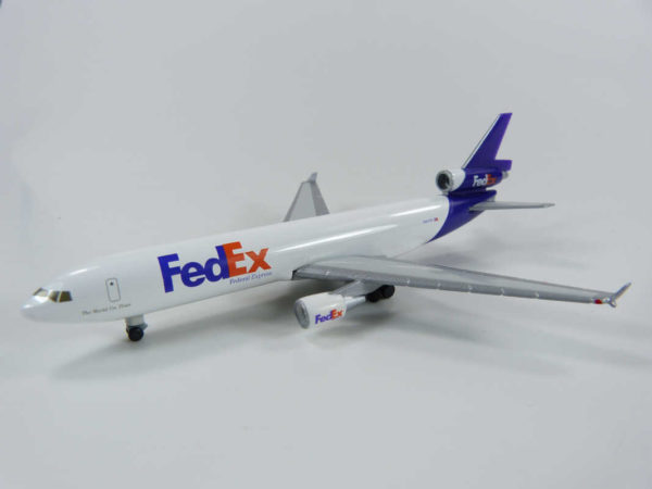 McDonnell Douglas MD-11 FedEx Federal Express N601FE Herpa 511636 1:500 ...