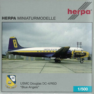 Douglas DC-4/R5D USMC "Blue Angels" Herpa 502092 1:500