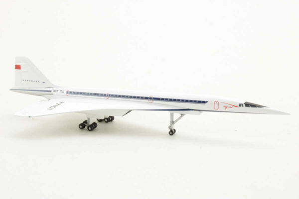 Tupolev TU-144 Aeroflot CCCP-77101 Herpa 519168 1:500 – Bild 2