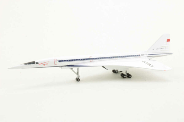 Tupolev TU-144 Aeroflot CCCP-77101 Herpa 519168 1:500 – Bild 3