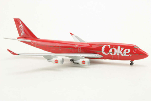 Boeing 747-400 Coca-Cola Lemke LC25003 Herpa 1:500 – Bild 2