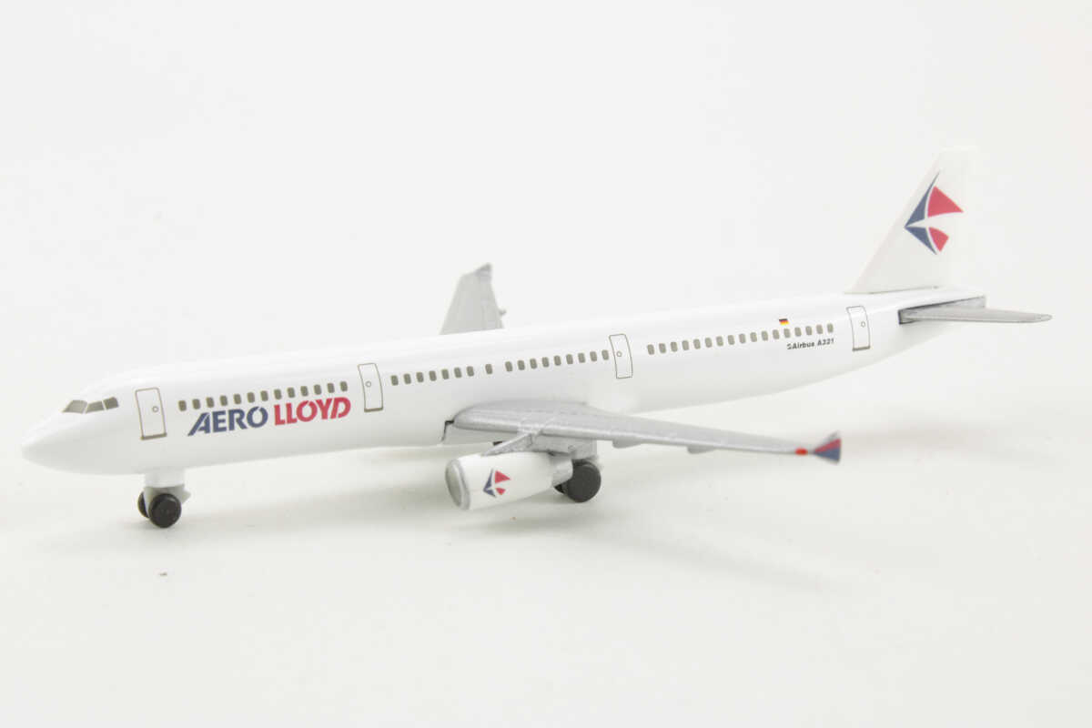 Airbus A321 Aero Lloyd Herpa 508674 1:500