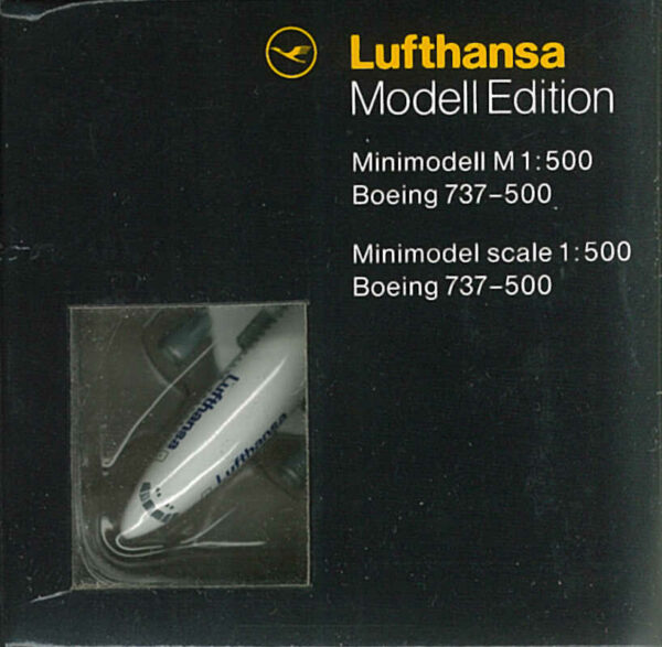 Boeing 737-500 Lufthansa Modell Edition Herpa 515924 1:500