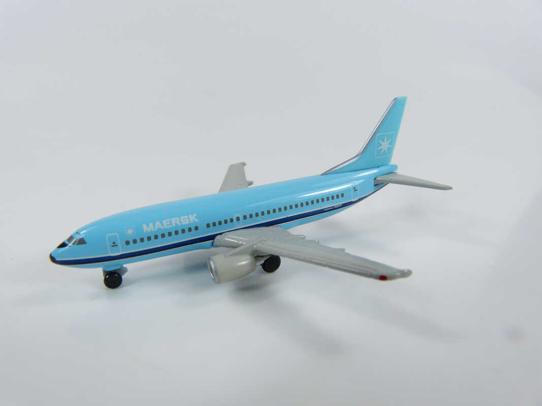 Boeing 737-300 Maersk Air Herpa 500500 1:500 