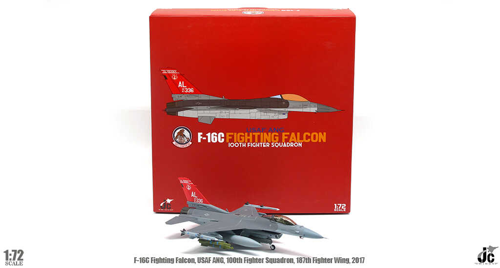100th Fight Squadron, JC Wings JCW-72-F16-008 USAF ANG F-16C Fighting Falcon