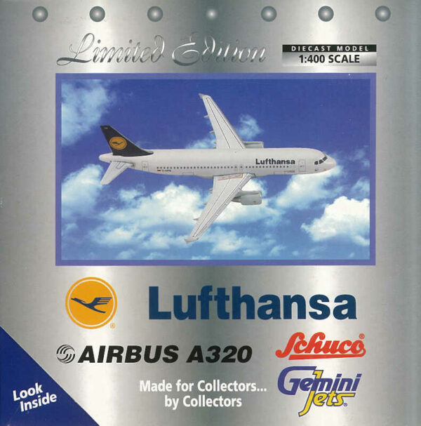 Airbus A320 Lufthansa D-AIPB Gemini Jets GJDLH202 / 3557352 1:400