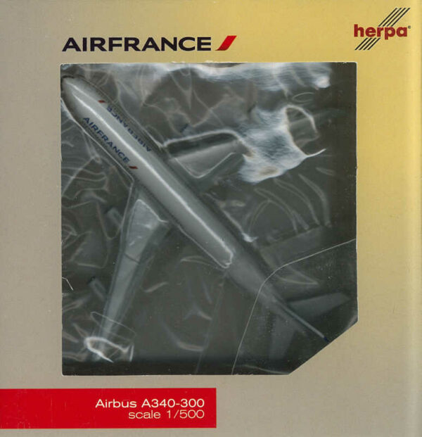 Airbus A340-300 Air France F-GLZK Herpa 517539 1:500