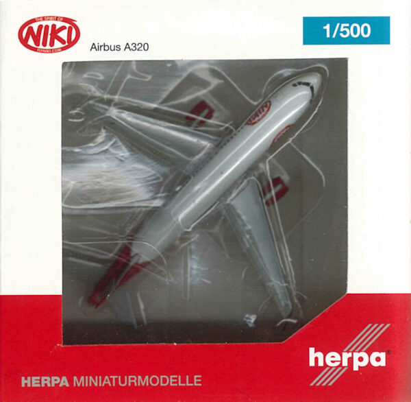 Airbus A320 NIKI OE-LER Herpa 526401 1:500