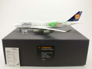 Boeing 747-400 Lufthansa "Hannover Expo 2000" Modell Edition Herpa Premium 016209 1:200