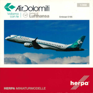 Embraer E195 Air Dolomiti "Giuseppe Verdi" I-ADJL Herpa 557115 1:200