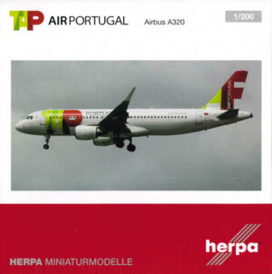 Airbus A320 TAP Air Portugal "D.Afonso Henriques" CS-TNS Herpa 558747 1:200