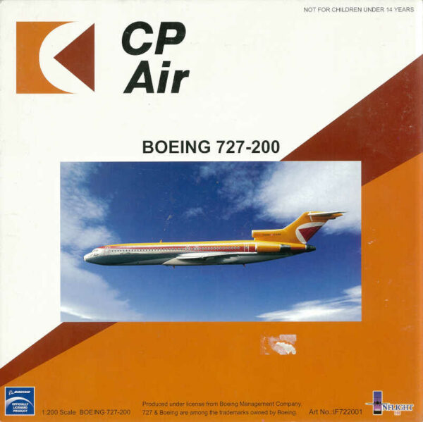 Boeing 727-200 CP Air C-GCPA Inflight IF722001 1:200