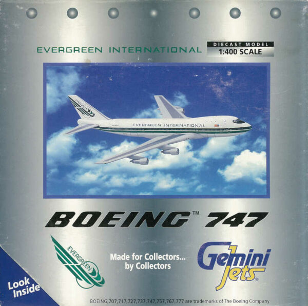 Boeing 747 Evergreen International N482EV Gemini Jets GJEIA061 1:400