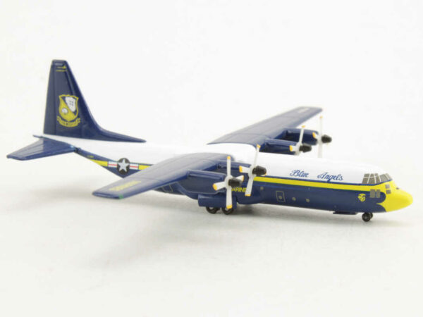 Lockheed C-130 Hercules Blue Angels US Marines "long fuselage" Herpa 510851 1:500 – Bild 2