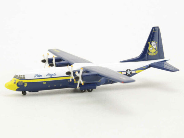 Lockheed C-130 Hercules Blue Angels US Marines "long fuselage" Herpa 510851 1:500 – Bild 3