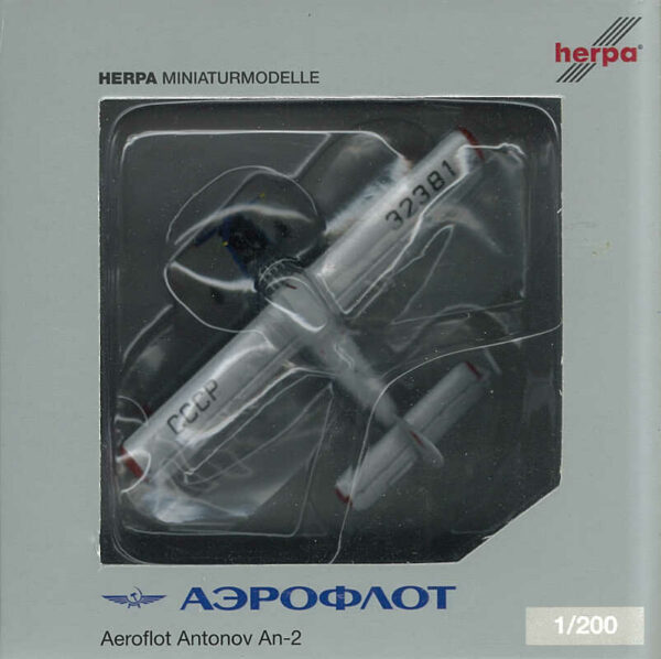 Antonov AN-2 Aeroflot CCCP-32381 Herpa 552950 1:200