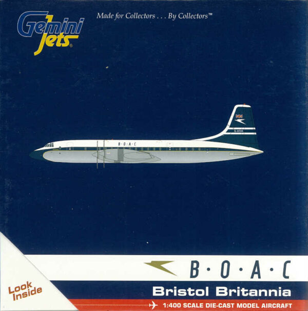 Bristol Britannia Series 310 BOAC G-AOVK Gemini Jets GJBOA131 1:400