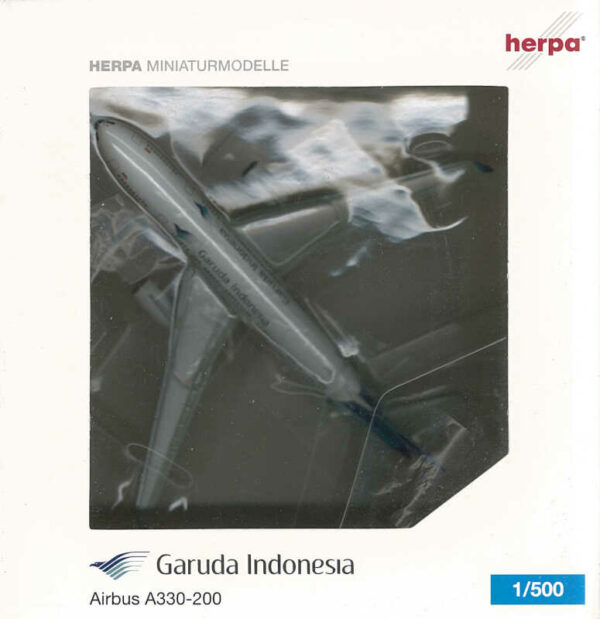 Airbus A330-200 Garuda Indonesia PK-GPK Herpa 515795 1:500