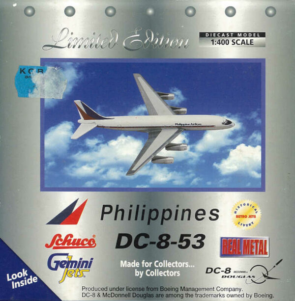 Douglas DC-8-53 Philippines RP-C801 Gemini Jets 3557420 1:400