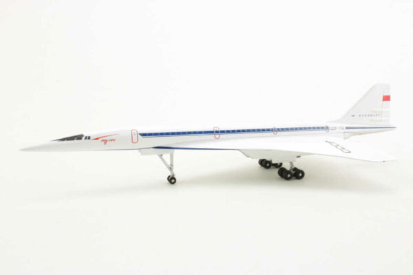 Tupolev TU-144 Aeroflot CCCP-77101 Herpa 562348 1:400 – Bild 3