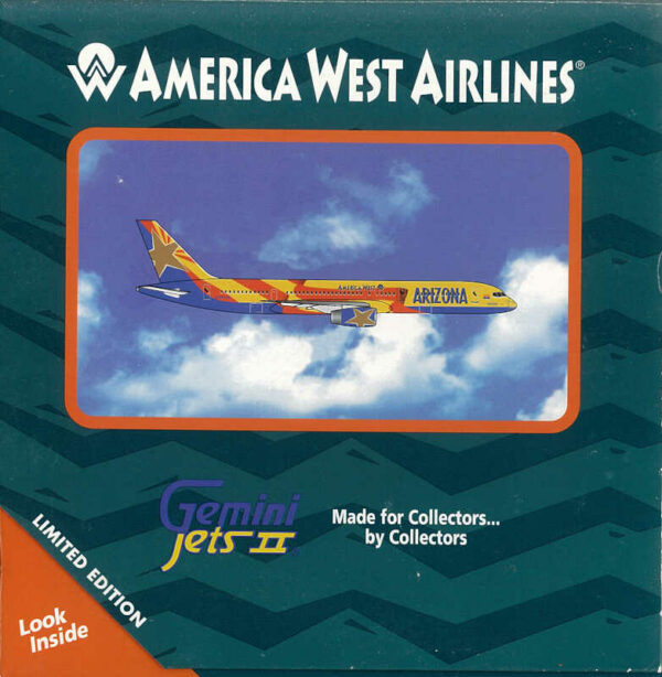 Boeing 757-200 America West Airlines "Arizona" N901AW Gemini Jets GJAWE492 1:400