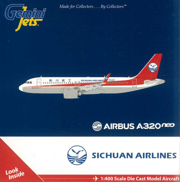 Airbus A320neo Sichuan Airlines B-8949 Gemini Jets GJCSC1716 1:400