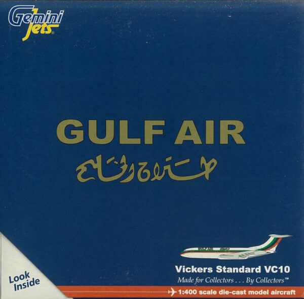 Vickers Standard VC-10 Gulf Air G-ARVJ Gemini Jets GJGFA691 1:400