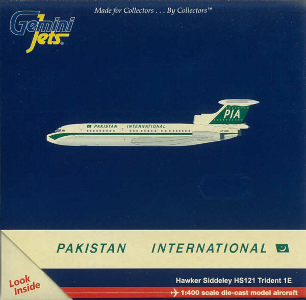 Hawker Siddeley HS121 Trident PIA Pakistan International AP-AUG Gemini Jets GJPIA768 1:400