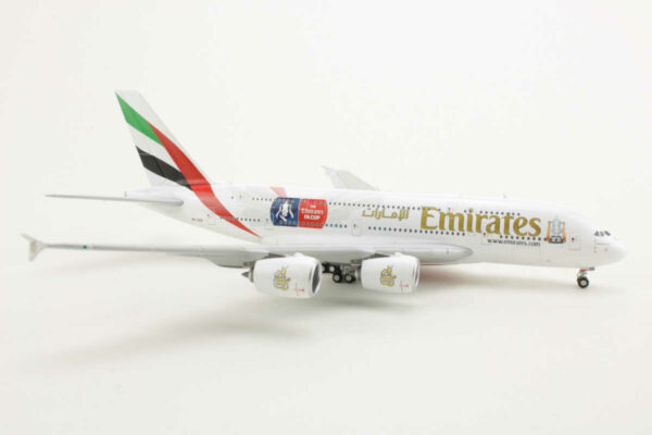 Airbus A380 Emirates "The Emirates Cup" A6-EER Gemini Jets GJUAE1595 1:400 – Bild 2