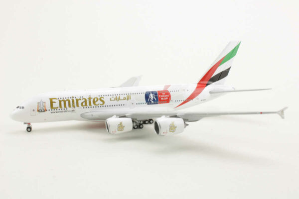 Airbus A380 Emirates "The Emirates Cup" A6-EER Gemini Jets GJUAE1595 1:400 – Bild 3