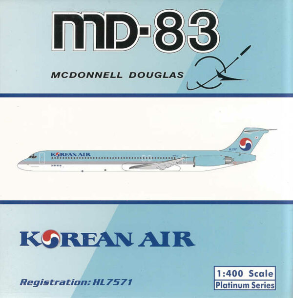 McDonnell Douglas MD-83 Korean Air HL7515 Phoenix 10405 1:400