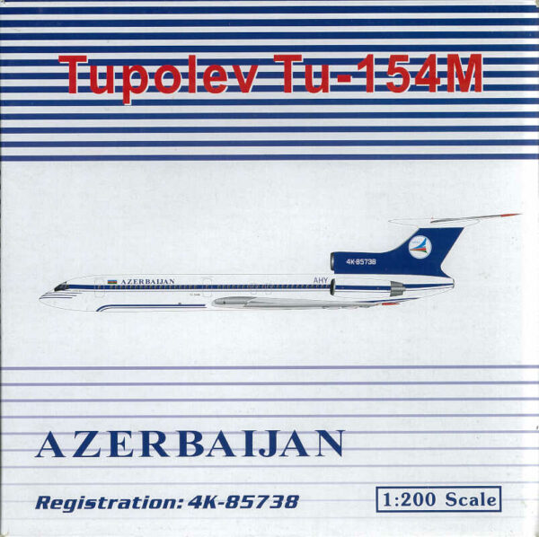 Tupolev TU-154M Azerbaijan 4K-85738 Phoenix 20066 1:200