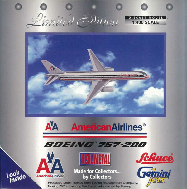 Boeing 757-200 American Airlines N674AN Gemini Jets GJAAL241 / 3557368 1:400