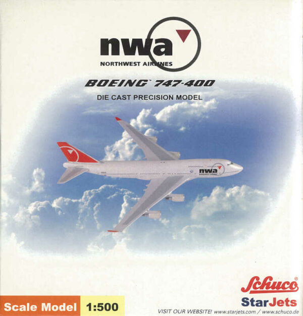 Boeing 747-400 NWA Northwest Airlines N661US StarJets 3557635 1:500