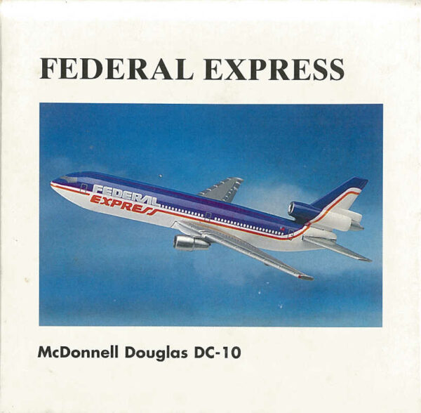 McDonnell Douglas DC-10 FedEx Federal Express Herpa 500012 1:500