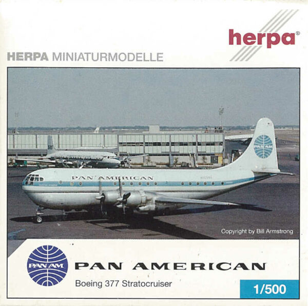 Boeing 377 Pan Am N1024V Herpa 506762 1:500