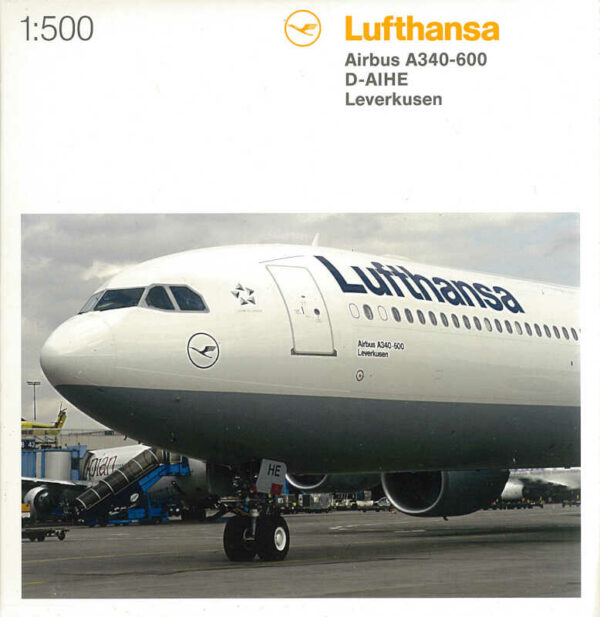 Airbus A340-600 Lufthansa "Leverkusen" D-AIHE Herpa 507417 1:500