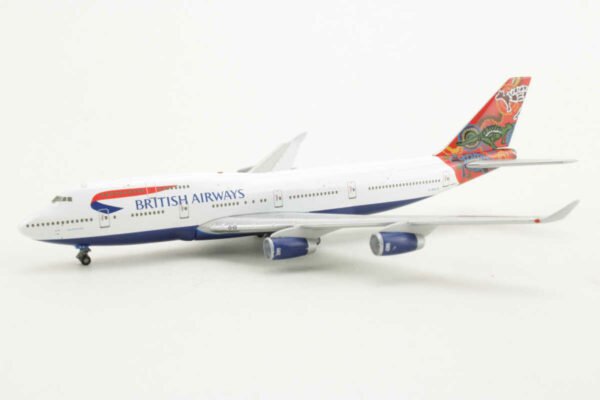 Boeing 747-400 British Airways "Expresso Wings" G-BNLS Herpa 513487 1:500 – Bild 3