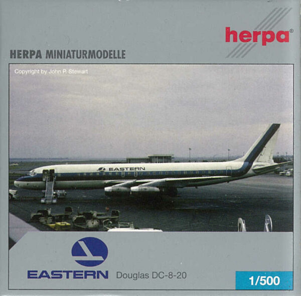 Douglas DC-8-20 Eastern N8615 Herpa 513609 1:500