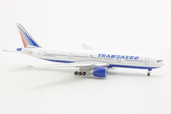 Boeing 777-200 Transaero Airlines EI-UNW Herpa 523561 1:500 – Bild 2