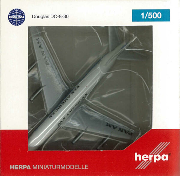 Douglas DC-8-30 Pan Am N811PA Herpa 524469 1:500