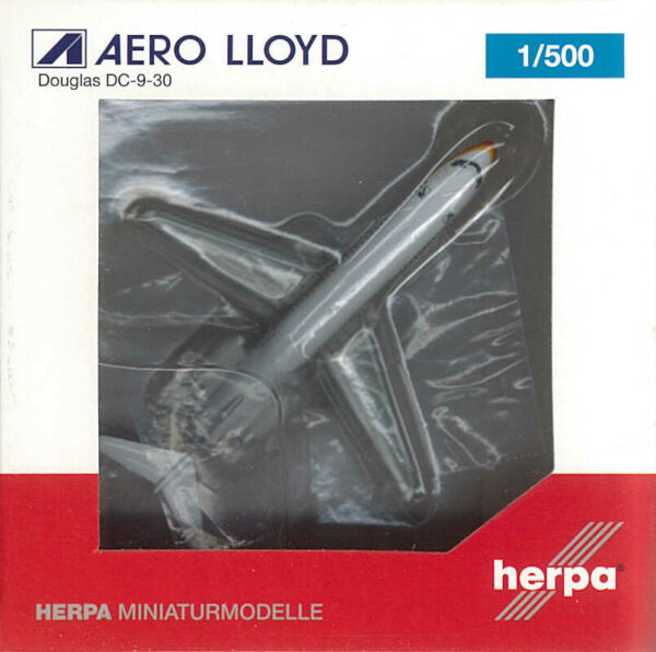 Douglas DC-9-30 Aero Lloyd D-ALLA Herpa 524827 1:500