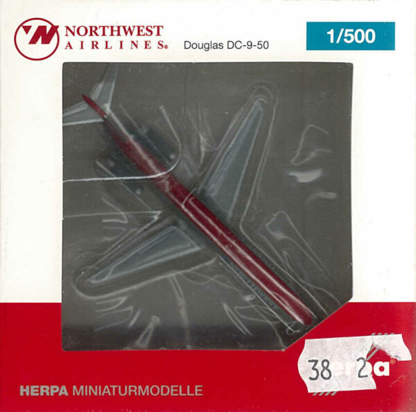 Douglas DC-9-50 Northwest Airlines N787NC Herpa 526333 1:500