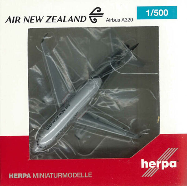 Airbus A320 Air New Zealand ZK-OXB Herpa 526500 1:500