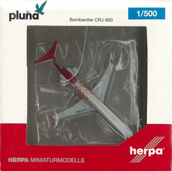 Bombardier CRJ-900 PLUNA - Lineas Aereas CX-CRC Herpa 527446 1:500